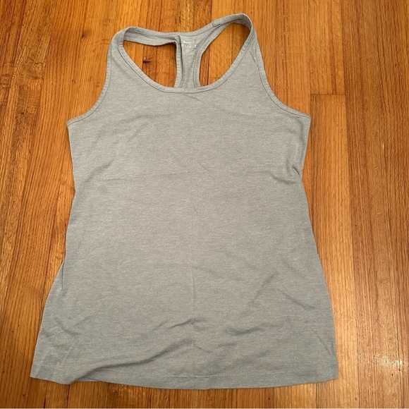 Nike Womens Shirt S : Small Gray Tank Top Sleeveless Dri-Fit Swoosh Logo(c3 - Picture 6 of 10